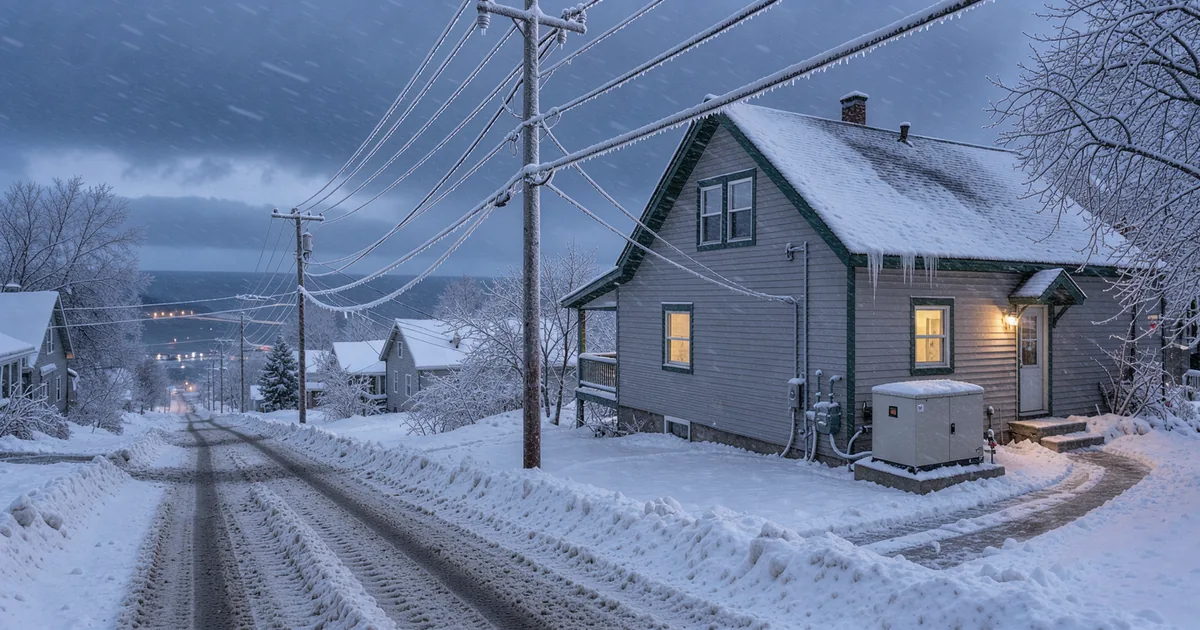 Why Duluth Homeowners Plan for Winter Outages