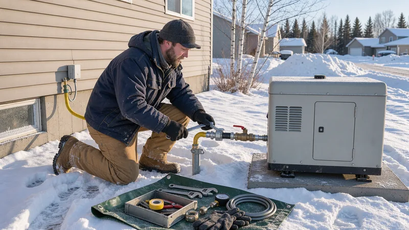 Natural Gas & Propane Line Connection service in Duluth, MN
